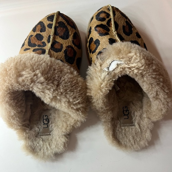 Leopard print scuffette Uggs - Picture 5 of 11